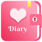 my daily diary- secret journal android application logo